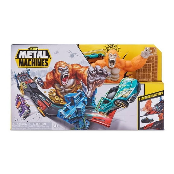 Play set Metal machines de vehícuos gorilla.