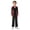 Red+Black, variant on Boys Figure Skating Gym Training Suit for Competition Dance Outfits Sport Workout Tracksuit Red+Black 6