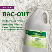 Biokleen Bac-Out Carpet & Uphlostery Stain and Odor Remover with Enzymes - 128 fl oz (2 pack)