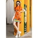 thumbnail image 4 of Estilo cheongsam mejorado, talla grande, para freír, estilo chino, moda nacional, estilo corto de verano para chicas pequeñas, 4 of 5
