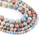thumbnail image 3 of Cuentas de piedra natural de 4 a 10 mm, ágata india, ojo de tigre, jade, cuarzo rosa, jaspes, cuentas de warist redondas para hacer joyas, pulseras de bricolaje, 3 of 5
