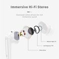 thumbnail image 3 of Auriculares inalámbricos xinwld A97 Bluetooth 5.4 40H Playtime IP7 blancos, 3 of 7