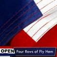thumbnail image 3 of G128 - THREE PACK of OPEN Flag Red White Blue Store Banner Advertising Pennant, 3 of 6