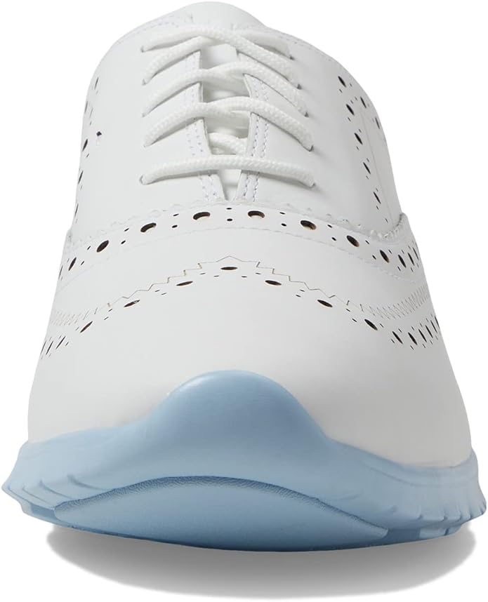 Cole Haan Zerogrand Wing Ox Closed Hole II Optic White/Oxford Blue