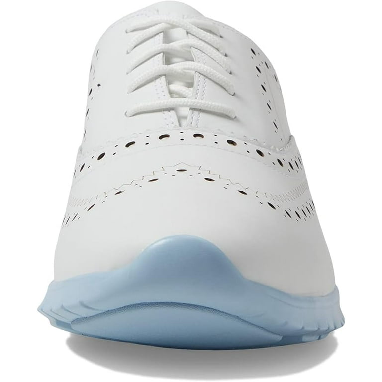 Cole Haan Zerogrand Wing Ox Closed Hole II Optic White/Oxford Blue