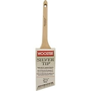 2-1/2" Wooster Brush Company 5224 Silver Tip CT Polyester Angle Sash Paint Brush