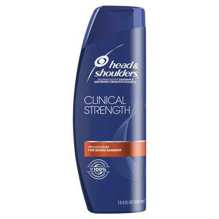 Head and Shoulders Clinical Strength Anti-Dandruff Shampoo 13.5 Fl (Best Shampoo For Shaved Head)