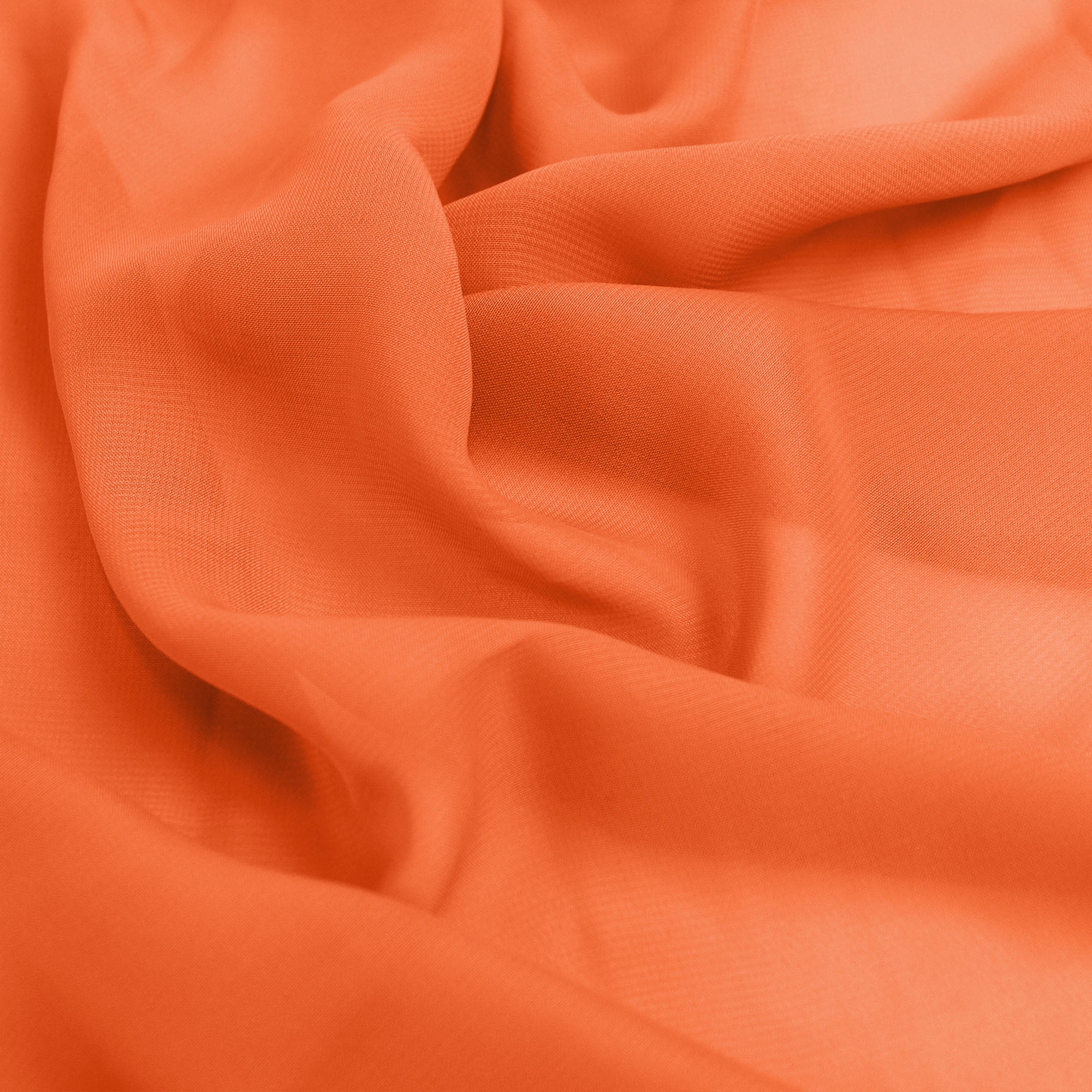 Romex Textiles 100% Polyester Hi Multi Chiffon Woven Precut Fabric - Neon Orange