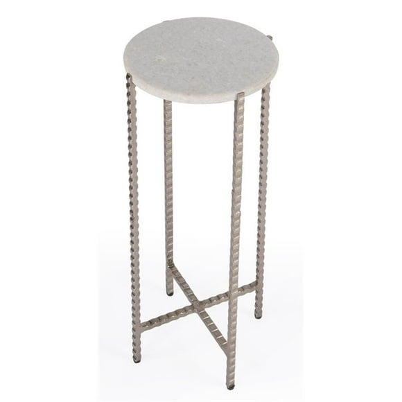 Mesa auxiliar Butler Specialty Company Nigella White Marble