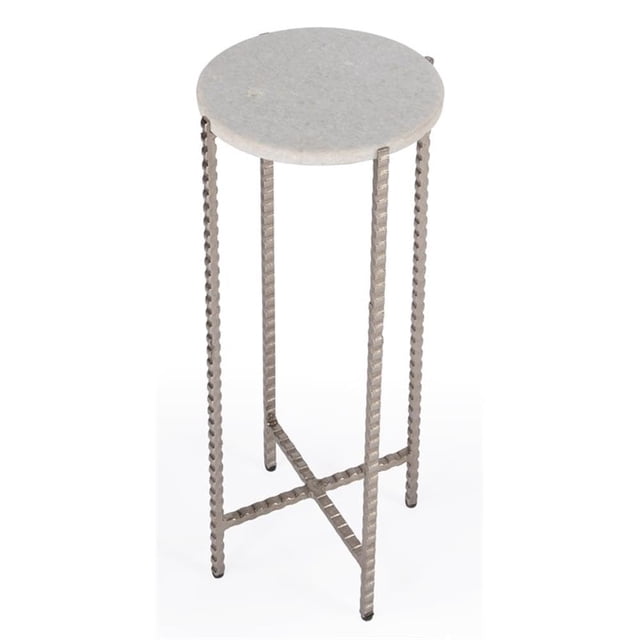 Mesa auxiliar Butler Specialty Company Nigella White Marble