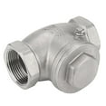 thumbnail image 4 of Válvula De Retención, DN32 Válvula De Retención Unidireccional De Acero Inoxidable Rosca Hembra 200 Psi Para Agua, Petróleo Y Gas Para La Mayoría De Los Sistemas De Tuberías, 4 of 12