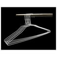 Wire Hangers in Bulk 100 White Metal Hangers 18 Inch 14.5 Gauge