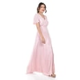thumbnail image 2 of Vestido largo con abertura Roman Fashion /Juvenil, 2010 (Palo de rosa) rosa CH, 2 of 5