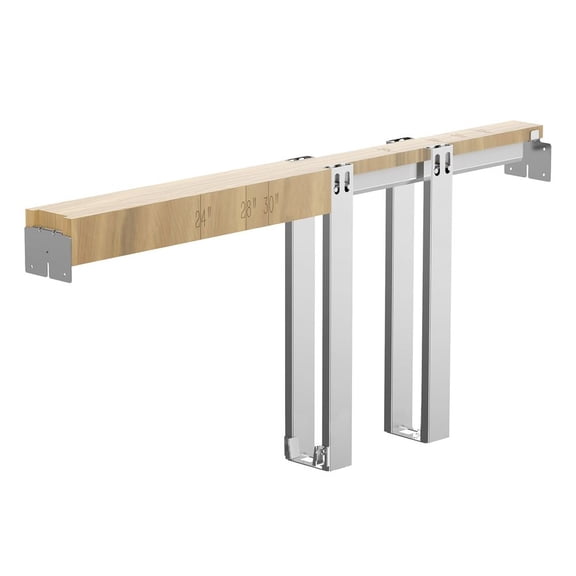 Pocket Door Frame Kit for 24-30 in Wide 80 in High Door