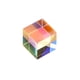 thumbnail image 1 of Scienceny Cubo óptico de cristal, luz brillante hexaédrica, cubos de seis lados, juguete, modelo educativo, adornos de fotografía de oficina Artesanía, 1 of 6
