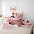 thumbnail image 6 of Castle Fairy Dreamy Black Bowknot Twin Bedding Sets,Valentine's Day Bedding Comforter Set, 6 of 8