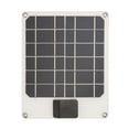 thumbnail image 1 of FYBTO Mini Solar USB Panel 6W 5V IP67 Waterproof Monocrystalline Safety Protection Compact Solar Module for Backpacking Hiking White-090601, 1 of 5