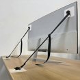 thumbnail image 3 of Dual 13In-32In Stacked Monitor Arm Desk Mount Fits 2 Flat/Curved Monitor Full Motion Height Swivel Tilt Rotation, 3 of 8