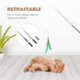 thumbnail image 4 of Juguete interactivo para gatos Pawaboo Cat Wand para cañas de pescar, 4 of 7