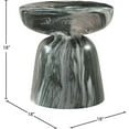thumbnail image 4 of Afuera Living Table d'Appoint Contemporain Vert pour Intérieur/extérieur en Béton, 4 of 6