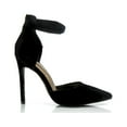 thumbnail image 2 of HAILEY Ankle Strap Heels, Black, 7, 2 of 5