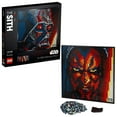 thumbnail image 1 of LEGO Art Star Wars The Sith 31200 Toy Building Kit (3,395 Pieces), 1 of 6