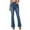 Blue, variant on VBVC No Boundaries Women's Flare Jeans,Women High Waisted Button Up Pants,Butt Lifting Denim Pants For Women,Blue,SizeXL