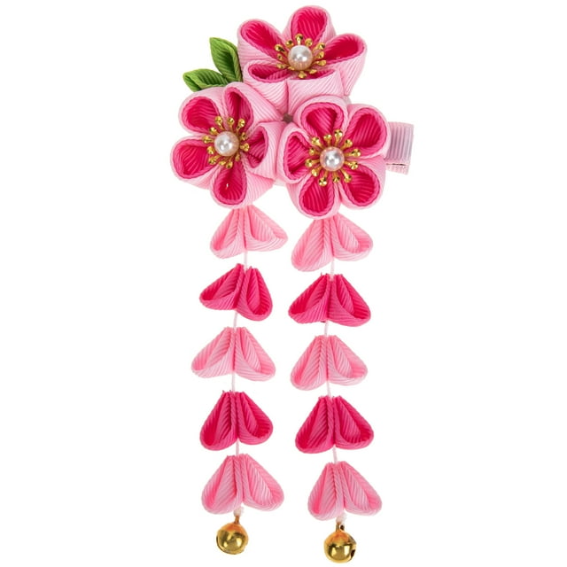 Shisuyan Épingle à Cheveux Fleur Style Ancien Chinois Hanfu Prune Accessoires pour Cheveux