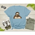 thumbnail image 4 of Happy Student Sloth Reading Writing Book Study Pencil Desk T-Shirt Reading Sloth Lover Gift T Shirt for Men Women Kids Boys Girls Tshirt, 4 of 8