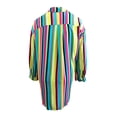 thumbnail image 2 of Anne Cole Women's Plus Button-Down Shirt Dress Swim Cover-Up (22/24, Multi), 2 of 2