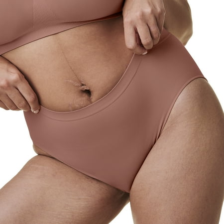BRAVADO! DESIGNS Sustainable Panty | High-Rise | Seamless | Roseclay | XS/S