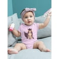 thumbnail image 2 of Sitting And Smiling Raccoon Bodysuit Infant -Image by Shutterstock,  24 Months, 2 of 4