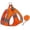 Orange, variant on Durable Dog Harness and Leash Set for Walking, Step in Vest Harness with Reflective Bands for Small Dogs and House Cats Orange XS