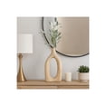 thumbnail image 3 of Decorative Paulownia Wood Cut-Out Vase for Living Room Decor - Casual Flower Vase for Home, Room, Bedroom, or Office Spaces - Ideal for House Accents and Entryway Table Displays - 14", Brown, 3 of 13