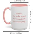 thumbnail image 2 of Custom Mug with Picture or Text, Personalized Mug, 15oz, Microwave & Dishwasher Safe Ceramic Mug, 2 of 7