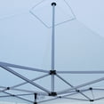 thumbnail image 4 of King Canopy Ares 10'x10' Instant Pop up Canopy Booth, 1 1/2 Inch Leg, Steel Frame, White, 4 of 8
