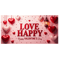 thumbnail image 6 of LUUFILx Valentine's Day Love Banner Happy Anniversary Romantic Party Backdrop Wedding Decorations Backdrop Proposal Event Background Photography Props, 6 of 7