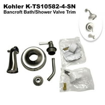 Kohler Bancroft Rite-Temp Bath & Shower Trim w/ Lever Handle & Spout K-TS10582-4P-BN