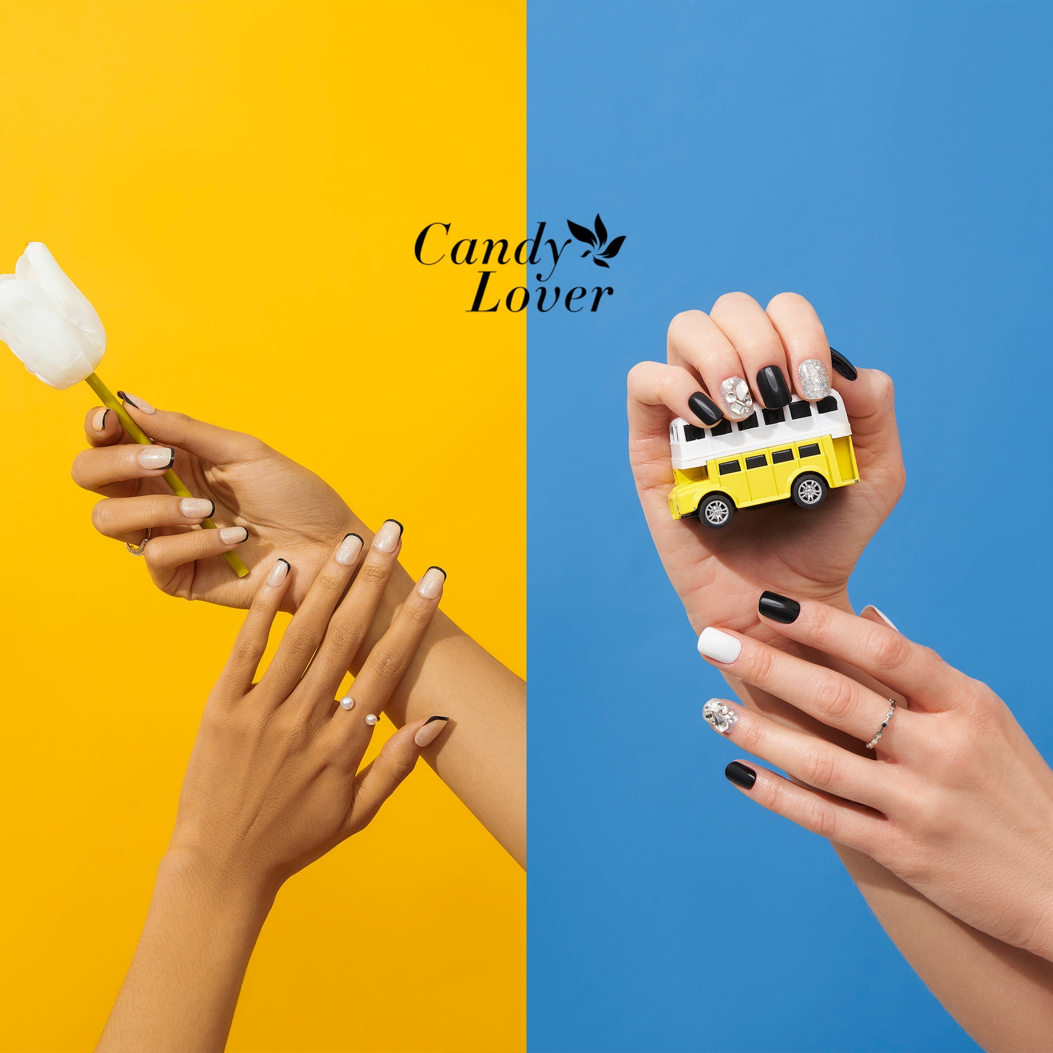 Candy Lover Gel Nail Polish Kit, 22 Colors Nudes Brown UV Gel Polish with Top Coat Base Coat Matte Coat, Gel Nail Polish Set Gift for Girls Women DIY Manicure