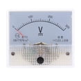 thumbnail image 2 of DOLITY 85C1 DC Rectangle Ammeter Amp Current Tester Analog Panel Voltmeter 0- 0-300 V, 2 of 6