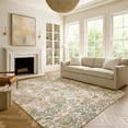 thumbnail image 6 of Addison Rugs Chantille Indoor/Outdoor Traditional Ivory Machine Washable Rectangle Rug, 8' x 10', 6 of 8