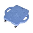 thumbnail image 3 of Patinete de equilibrio para niños, patinete plano deportivo con asa para patio de juegos, gimnasio al aire libre, actividades en el sótano Azul, 3 of 8
