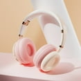 thumbnail image 1 of Bluetooth Headphones Headset Plug In Cable Bluetooth Heavy Bass Intelligent Noise Reduction HIFI Speaker Super Long Life Inductive 0 Delay, 1 of 6