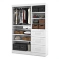 thumbnail image 2 of Pur by Bestar 61" Classic Kit in White, 2 of 12