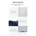 thumbnail image 3 of Xkiss Memory Foam Sit Bone Relief Seat Cushion for Butt Lower Back Hamstrings Hips Ischial Tuberosity Reduce Fatigue for Chair,Blue, 3 of 24