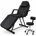 thumbnail image 1 of Silla Facial Reclinable Sillon Nanofort  Cama Masaje Spa Negro, 1 of 6