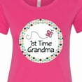 thumbnail image 4 of Inktastic First Time Grandma Women's T-Shirt, 4 of 5