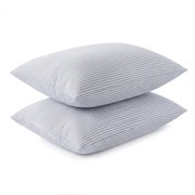 Mainstays Huge Overfilled Bed Pillow, Standard/Queen, 2-Pack
