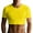 Yellow, variant on Runcati Men's Tie Dye Crop Tops Crew Neck Short Sleeve Summer Workout Shirts Comfortable Stylish Casual Tees for Active Men's Loose Fit Casual Fashion Shirt