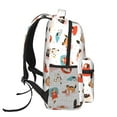 thumbnail image 3 of Easygdp funny cats celebrating Valentine's Day Mochila Ergonómica Versátil para Laptop - Múltiples Bolsillos, Correas Ajustables, Unisex para Escuela, Viajes y Actividades al Aire Libre-One Size, 3 of 5